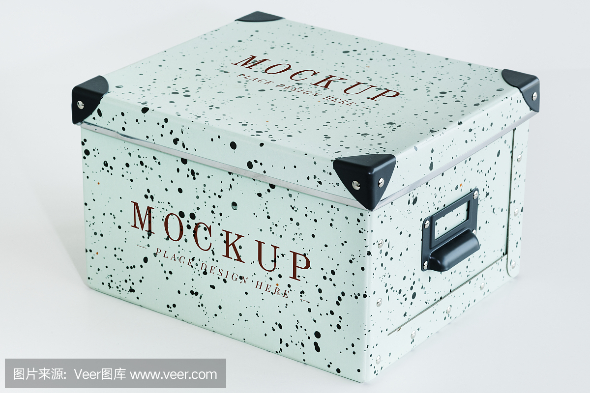 綠色復(fù)古紙盒模型